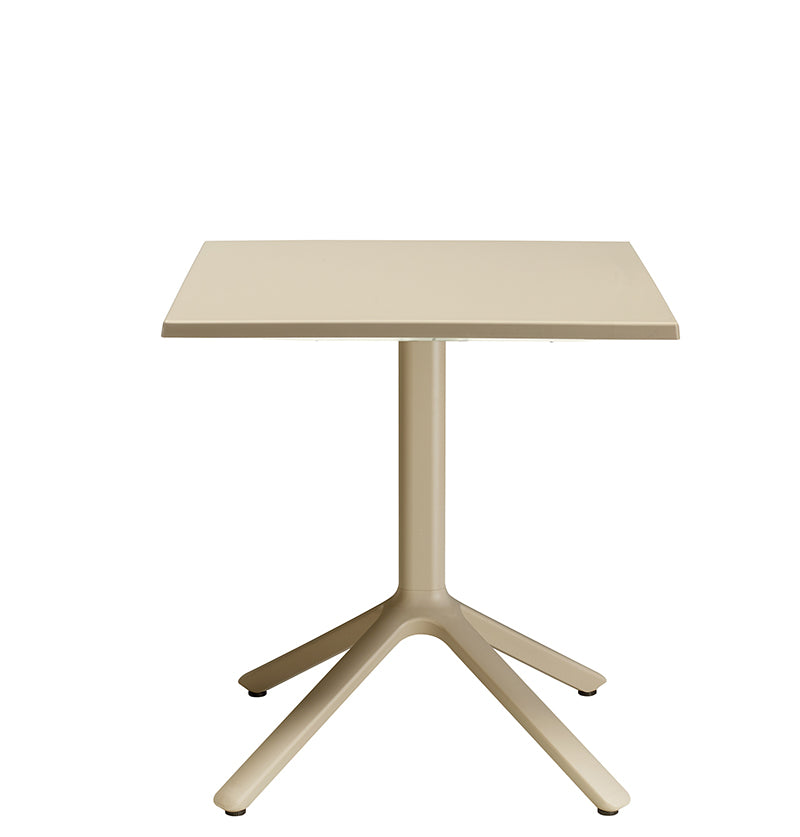 ECO FIXED 70 x 70 SMOOTH TOP TABLE 2452-S – Interra Contract