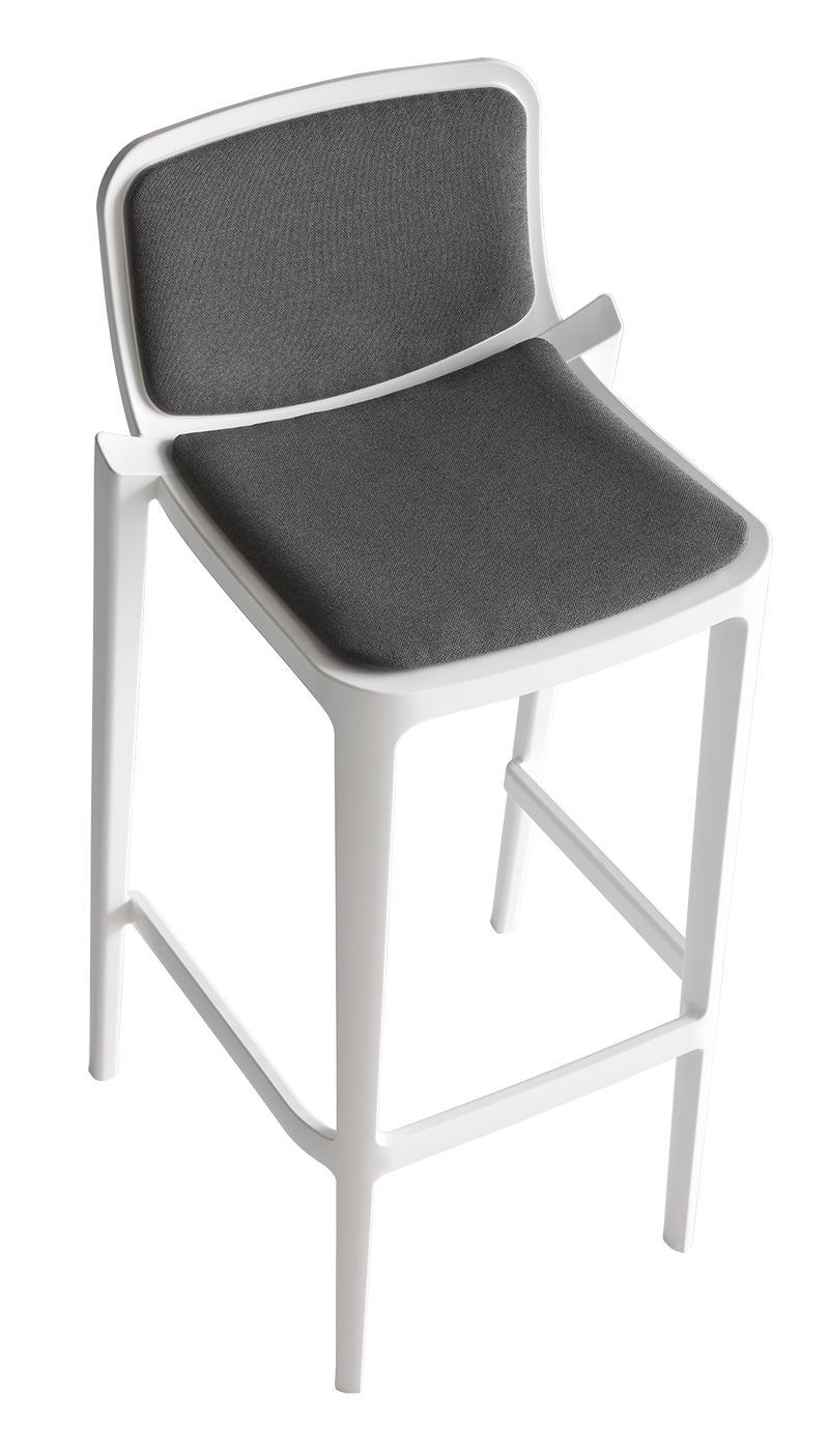 ISIDORO STOOL UPHOLSTERED 76 382/76A-G